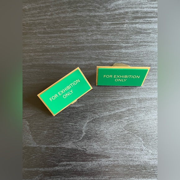 Official Rolex “For Exhibition Only” Display Signs